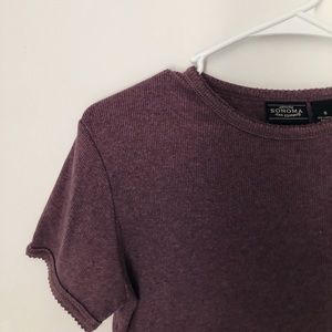 Purple Sonoma tee